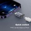 1-8 szt. Mini Adapter Konwerter USB Typu C Męski na iOS Micro Mini USB Żeński, Złącze Szybkiego Ładowania 480 Mbps Synchronizacji Danych Dla Xiaomi Samsung Telefon Komórkowy Smartphone
