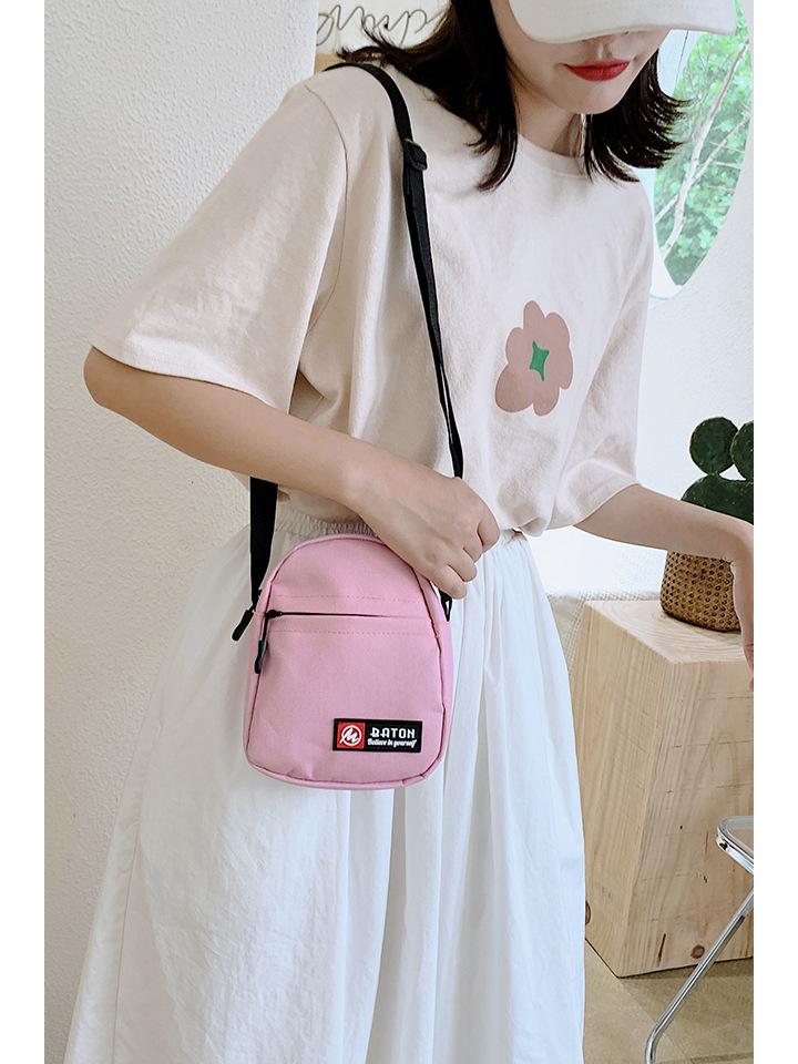 2020 Trendy Mini Crossbody Canvas Bag - Unisex, Versatile, and Stylish for Students