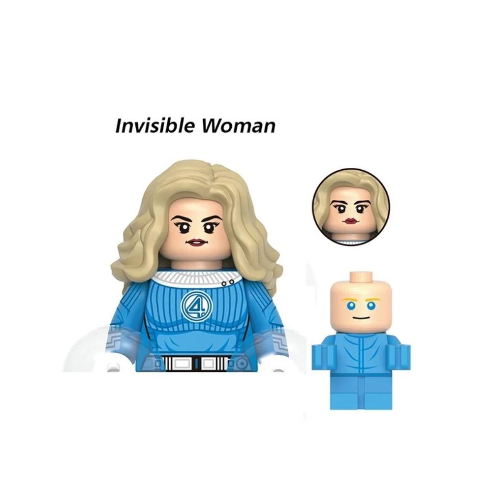 G0151 Nya Fantastiska Fyran Set Byggklossar Human Torch Mister Fantastic Galactus Mini Actionfigur Leksaker