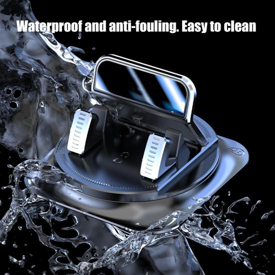 Car Dashboard Phone Holder 360 Degrees Rotation Non-slip Universal Vehicle Dashboard Windshield Mobile Phone