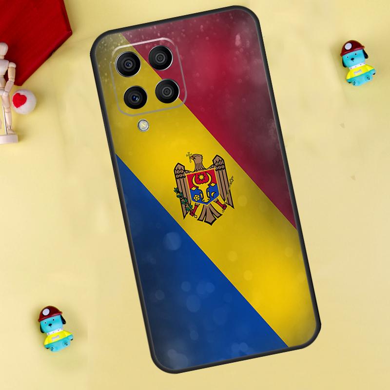 Moldova Flag Case For Samsung Galaxy M13 M33 M53 M14 M12 M15 M06 M16 M36 M56 M31 M32 M52 M35 M55 M34 M54