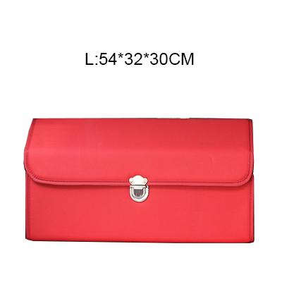 Collapsible Car Storage Organizer Box With Lid - Portable Multipurpose Car Trunk Boxs For Shopping Camping Picnic Waterproof Bag
