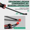 Multi-Function Long Pry Bar 8 12 18 24 Inch Tire Heavy Duty Crowbar Strike Cap Nail Puller Car Repair CV-R Removal Hand Tools