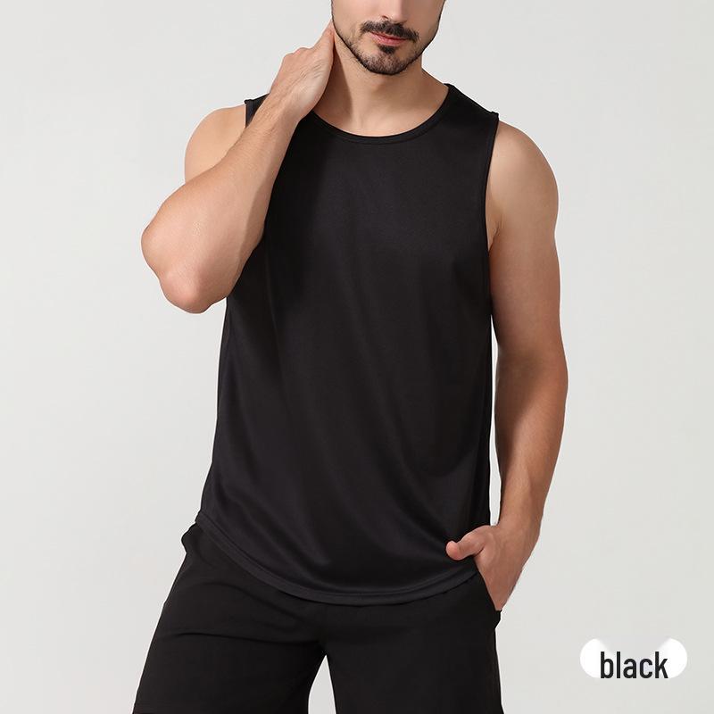 Men's Quick-Dry Summer Fitness Vest: Plus Size, Loose Fit for Running and Basketball