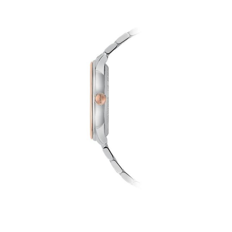 MIDO Belem Seri Collection Series Ultra-Thin Real Diamond Women's Watch Steel PVD Coated Case Stainless Steel Stainless Steel Strap M027.207.22.016.00