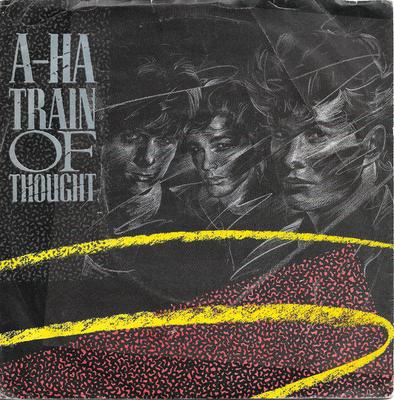 7inch Record A-HA - Train Of Thought (Remix) W8736 Warner Bros. Re 1986 UK Dance & Electronica Used