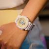 Casio Baby-G Waterproof Sports Ice Cream Macaron Decorative Style Color Trend Fashion Quartz Movement Resin Strap Watch Women watches Pink BA-110TM-7A