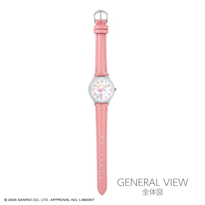Sun Flame Co. Wristwatch J-Axis Sanrio Fashion Hello Kitty Watch CR2C0005 Ladies Pink