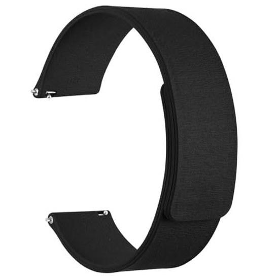 WOCCI Watch Belt 20mm 22mm Silicone Band Magnetic Replacement Quick Release