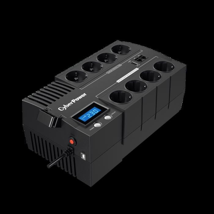 CyberPower BRICs LCD Series BR1000ELCD AC UPS 220-230-240 V 600 Watt 1000 VA USB Output Connectors : 8
