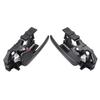 Poignées de porte intérieures avant, arrière, gauche et droite en ABS noir pour Hyundai Elantra 2001 - 2006 826102D000 826202D000 CA AX