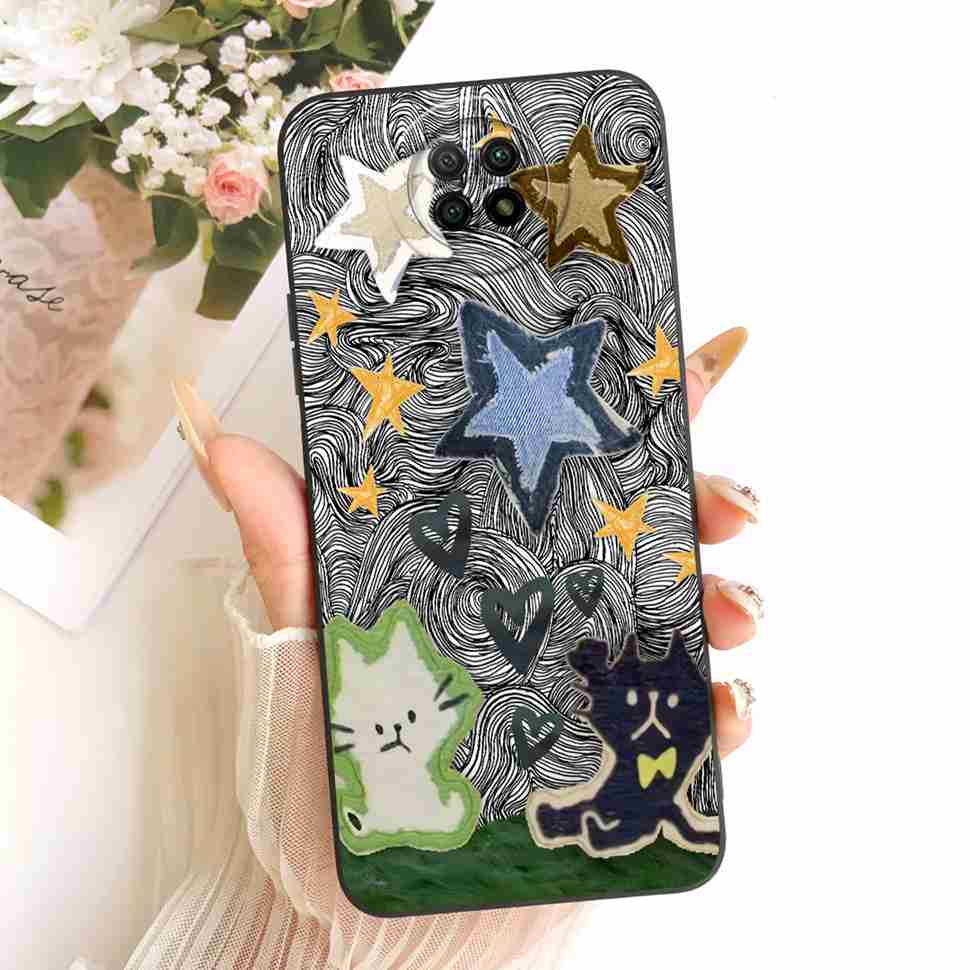 

Cute Candy Pattern Cover For Xiaomi Redmi Note 9 5G Case Silicone Soft Phone Case For Xiaomi Redmi Note9 Note 9 5G Bumper Redmi Note 9 5G