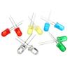 New 200Pcs  5mm LED Light White Yellow Red Blue Green Assortment Diodes Kit