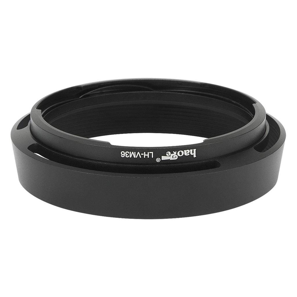 Haoge Bayonet Metal Round Lens Hood Shade for Voigtlander Nokton Aspherical 40mm Nokton II Aspherical 35mm and Leica M Lenses LH-VM36 F/1.2 VM, F1.2