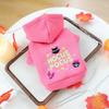 Pet Costume Hooded Fleece Sweatshirt Dogs Cats Halloween Winter Outfit