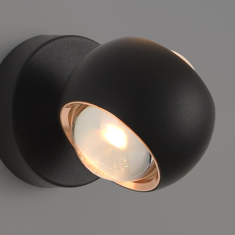 LED Wall Lamp Bedside Lamp Aluminum Indoor Bedroom Living Room Stairs Wall Light Balcony Decor Lamp