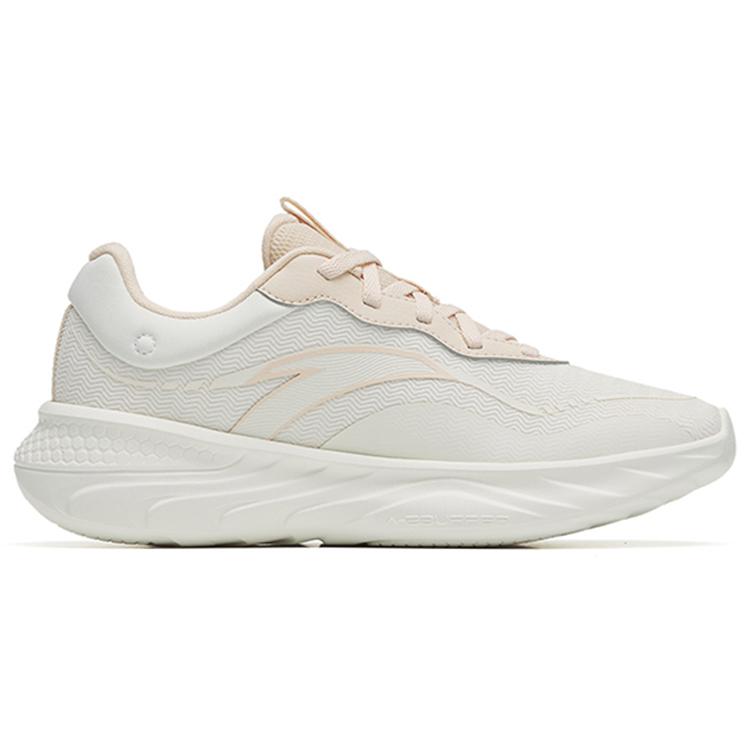 Anta Lightweight Cushioning Low top Running Shoes Women's White Blue 122247715-4