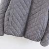 Women Coat Solid Color Hooded Plush Thicken Winter Jacket for Work