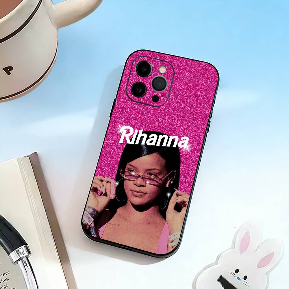 

Singer-R-Rihanna Phone Case Silicone Soft For IPhone 17 16 15 14 13 12 11 X XR Plus Pro Max Plus iPhoneXSMAX