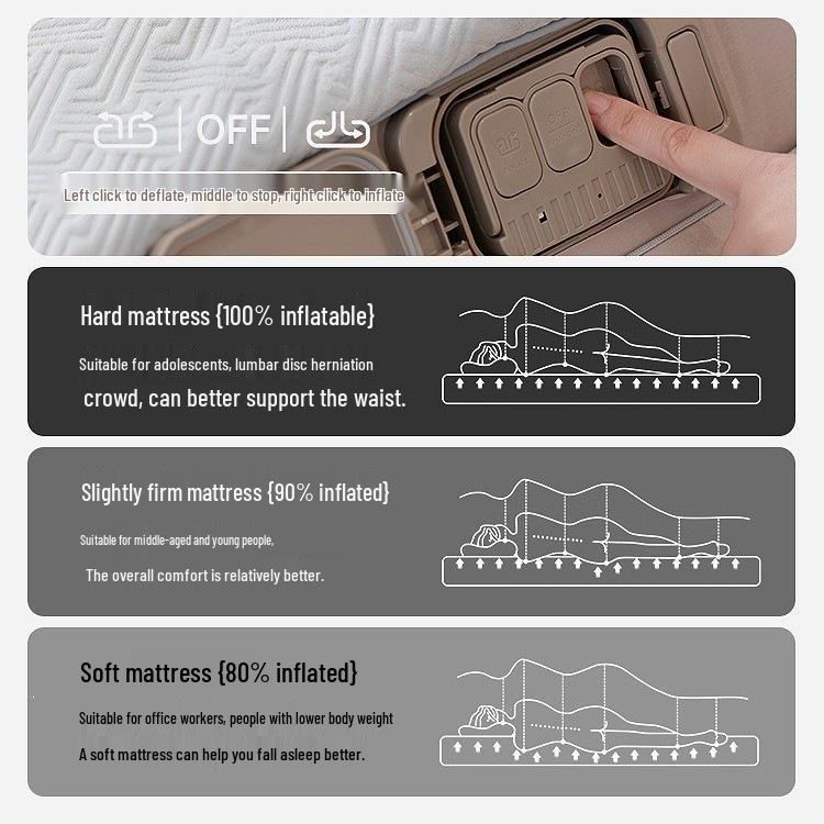 Mountain Inflatable Camping Mattress for Outdoor and Home Use