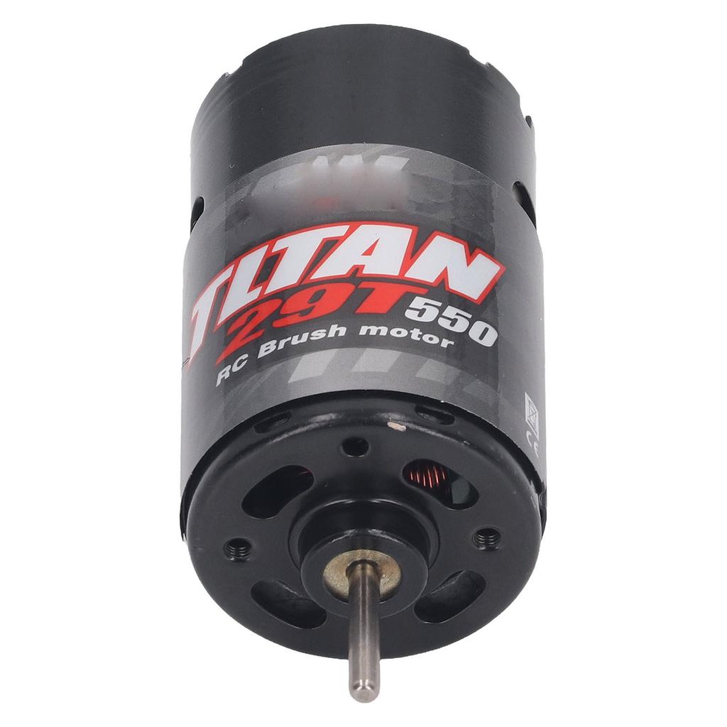 RC Brushed Motor with 1 3 Reduction Gearbox 550 Universal Brushed Motor for Electric Car Truck Boat 29T