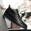 Fashion Lace-up Men's Shoes New Elevator Ankle Boots Men Casual Leather Male Outdoor Footwear Non-Slip Versatile Mens Sneakers