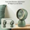 1200mah Summer Portable Fan Cooling Usb Desktop Fan Mini Air Cooler 3 Speed