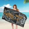 D-Def L-LeppardS Band Anime Beach Swimming Towel Soft Absorbent Washcloth Children's Gifts for Kids Travel Camping Gym