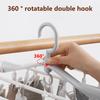 8/32 Sock Clip Multifunctional Sock Drying Clip Cloth Hanger Household Sock Drying Clip 12 Sock Clip Foldable Sock Drying