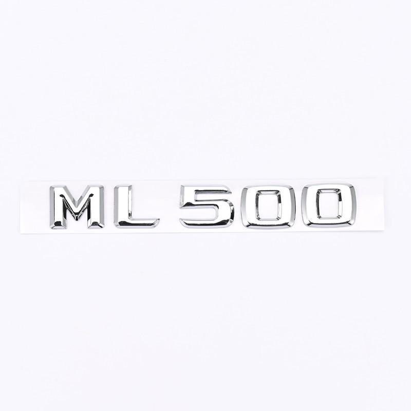 Compatible Mercedes-Benz ML Series Rear Emblem: ML300, ML320, ML350, ML400, ML450