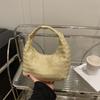 Underarm Crescent Bag New Fashion Personality Beach Vacation Woven Large Capacity Straw Handbag Women