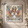 Stress Relief Art Activities Butterfly Faux Diamond Kit Flower Peacock Hummingbird Pearl Exquisite Birthday Gifts 3D Sparkling Bead Painting