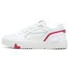 Li Ning Trendige Abriebfeste Atmungsaktive Low-Top Skateboard-Schuhe Damen Weiß Rot AGCT010-1