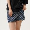 New MLB Denim Shorts Women's Dark Blue 3FDPM0123-50BLS