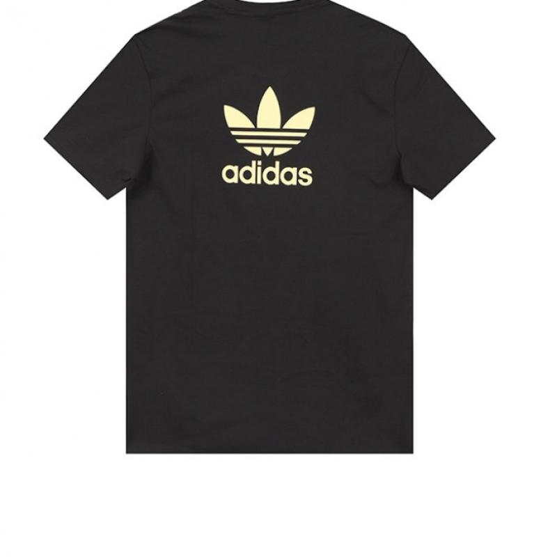 Adidas Short Sleeve Tee Adicolor Back Front Trefoil Tee