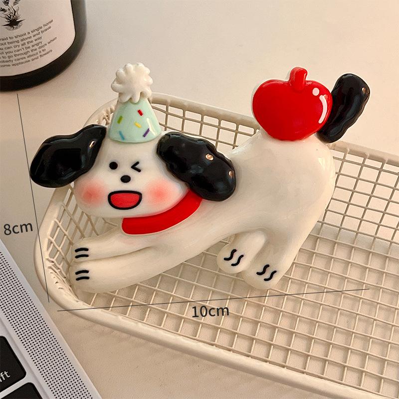 Creative Fridge Sticker Cartoon Resin Cat Refrigerator Magnets Personalized Mini Magnetic Stickers Po Wall