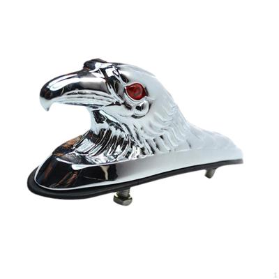 Motorcycle Front Fender Ornament Accent Accessory Mudguard Decorative Eagle Head Statue