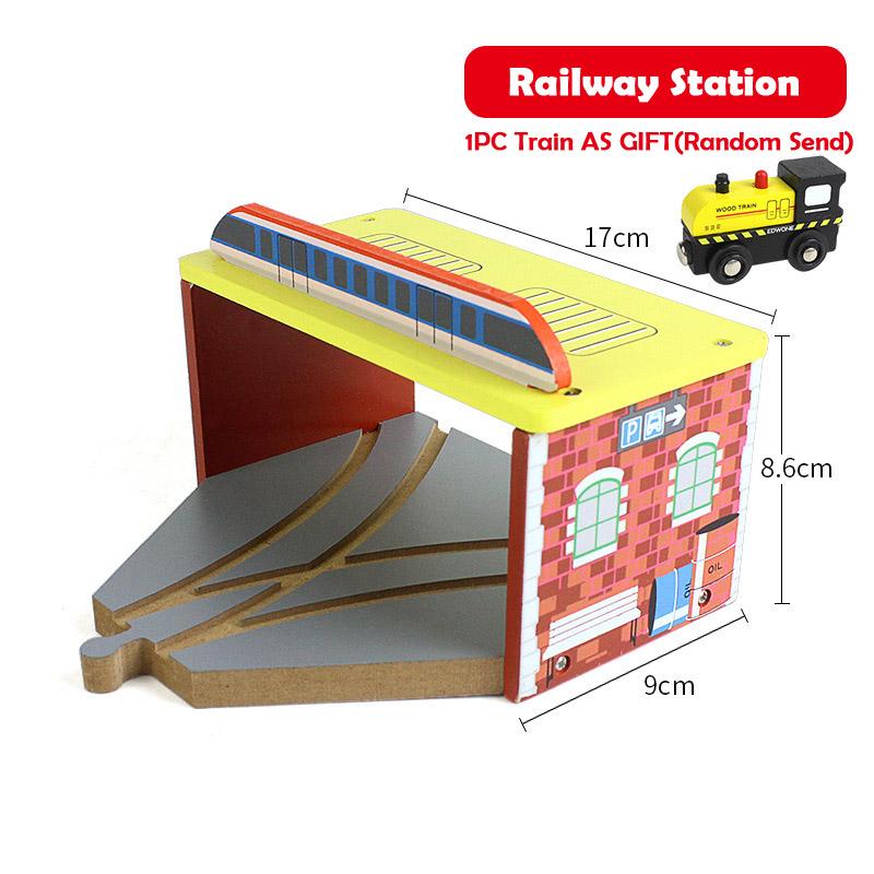 High-Quality Wooden High-Quality Track High-Quality Railway High-Quality Accessories High-Quality Bridge High-Quality Train Space facility