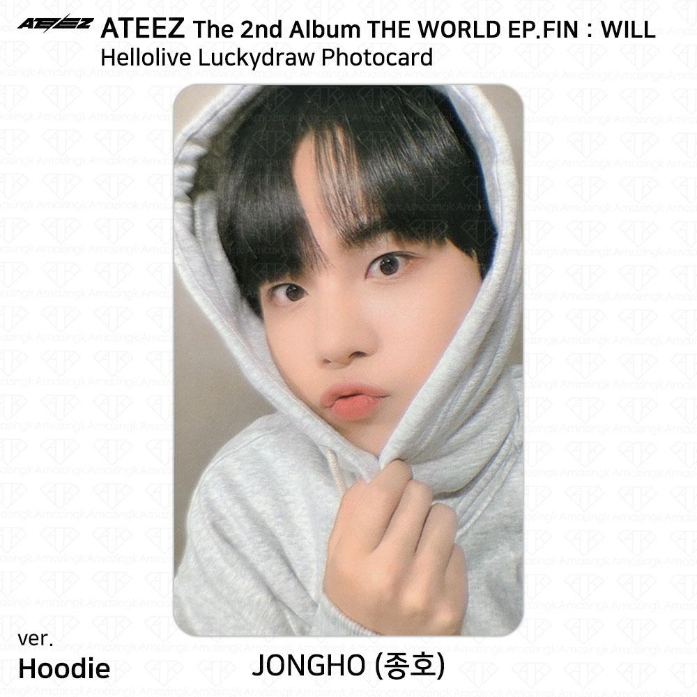 Comprar ATEEZ 2º Álbum THE WORLD EP.FIN WILL Hellolive Lucky Draw