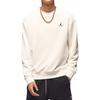 Jordan MJ FLC CREW GCEL Sweatshirts Men's White Crew Neck Moderate Regular HF1118-133