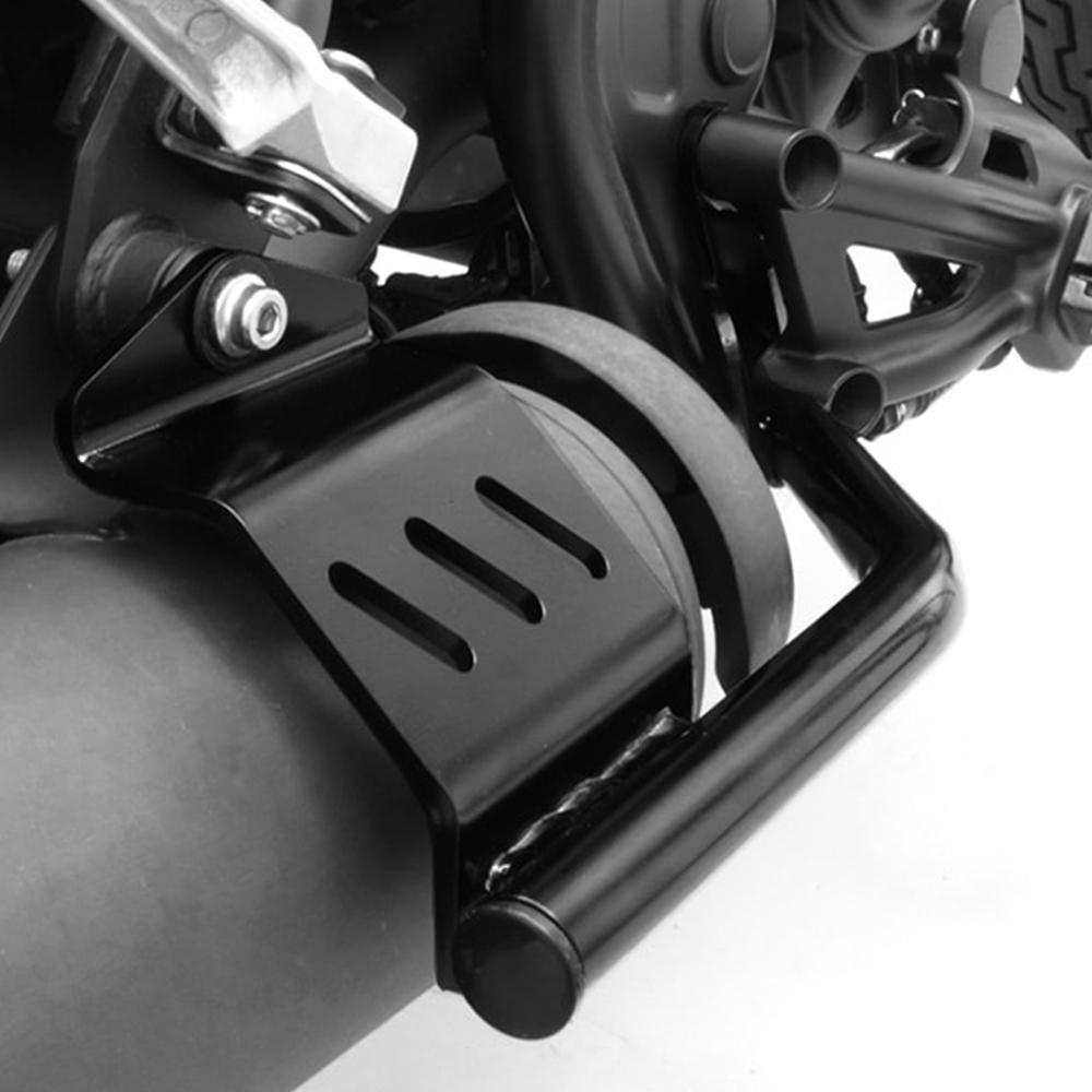 For Rebel250 2017-2025 Rebel 250 S Edition E-Clutch Rebel 500 Motorcycle Exhaust Pipe Heat Shield Support Muffler Protector Rack