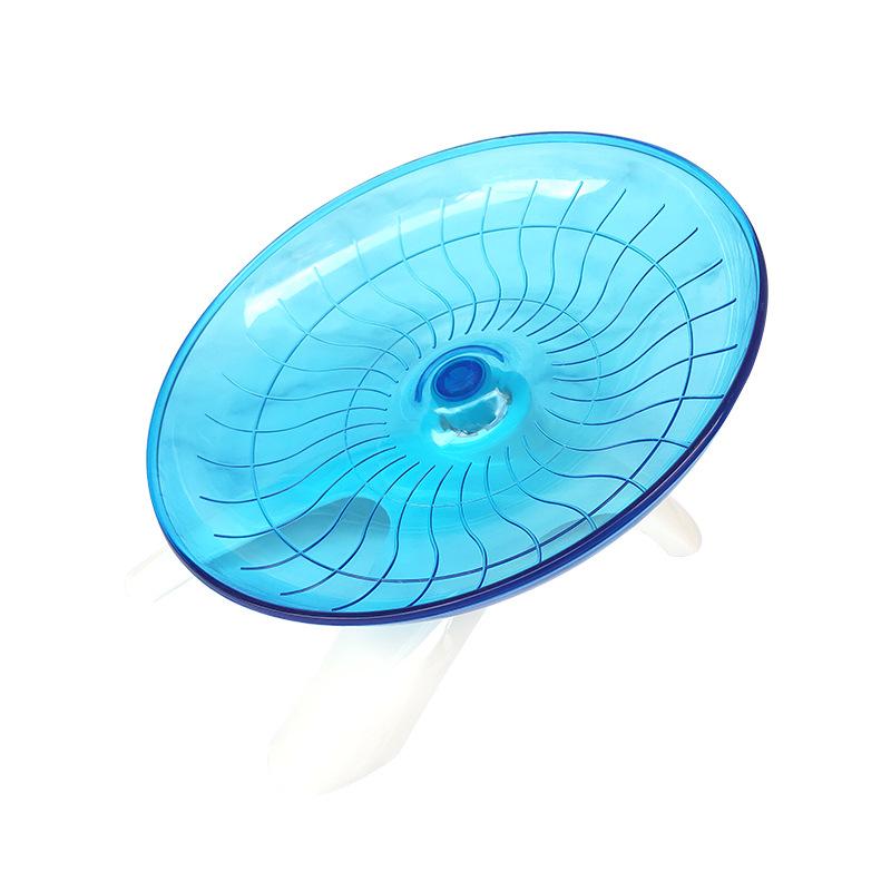 

18cm Flying Saucer Hamster Wheel Silent Exercise Toy Pet Fitness Equipment random color