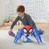 Quartier Général De Spidey Avec Sons Et Lumières - Spidey and His Amazing Friends - Spidey Et Véhicule - Dès 3 Ans - Marvel