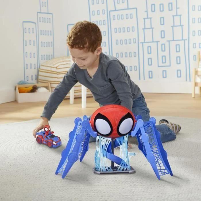Quartier Général De Spidey Avec Sons Et Lumières - Spidey and His Amazing Friends - Spidey Et Véhicule - Dès 3 Ans - Marvel