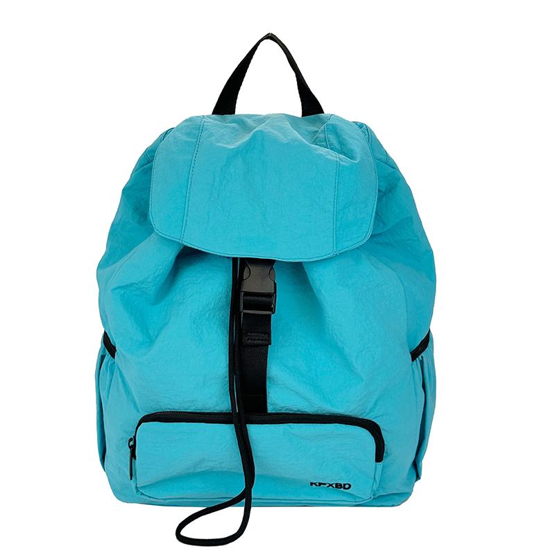 

Женский легкий дорожный рюкзак большой вместимости темно-синий