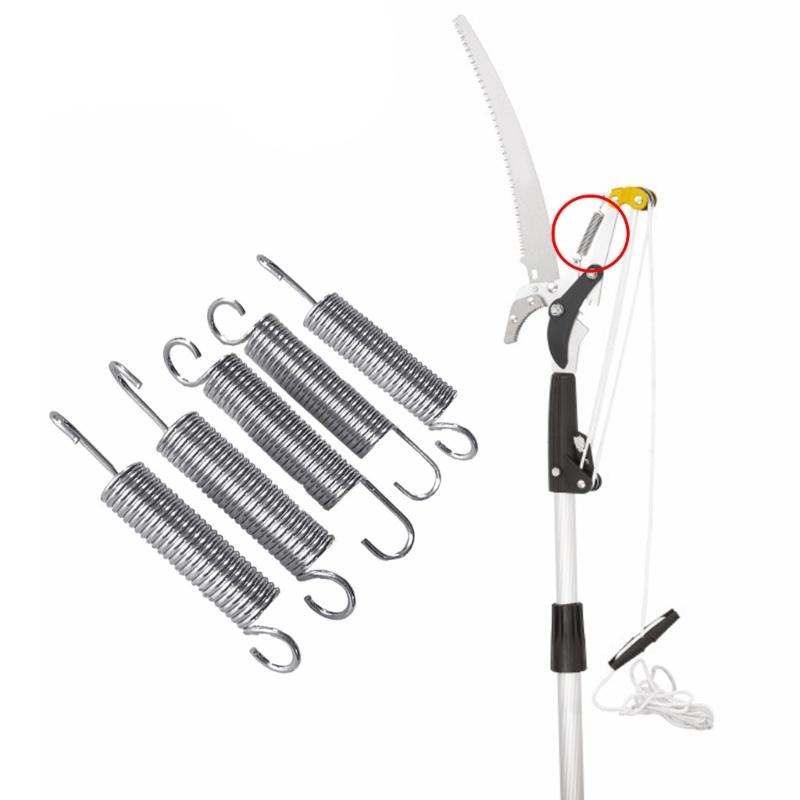 5pcs Steel Spring Clippers Accessories Spring Coil Trimming Tool Spring Tall Shears Aerial Shear Tree Pruner Spring Tree