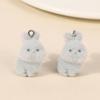 5 ks 3D roztomilý hejn mořská vydra Žlutá kuřecí přívěsky Kreslený přívěsek zvířátka Diy Keychain Náušnice Šperky Doplňky Dárky