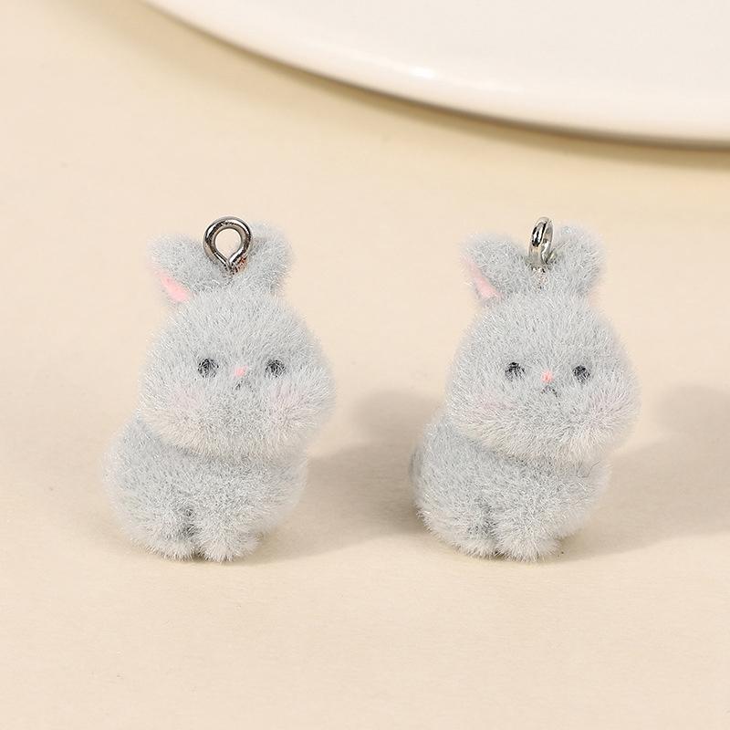 5 ks 3D roztomilý hejn mořská vydra Žlutá kuřecí přívěsky Kreslený přívěsek zvířátka Diy Keychain Náušnice Šperky Doplňky Dárky