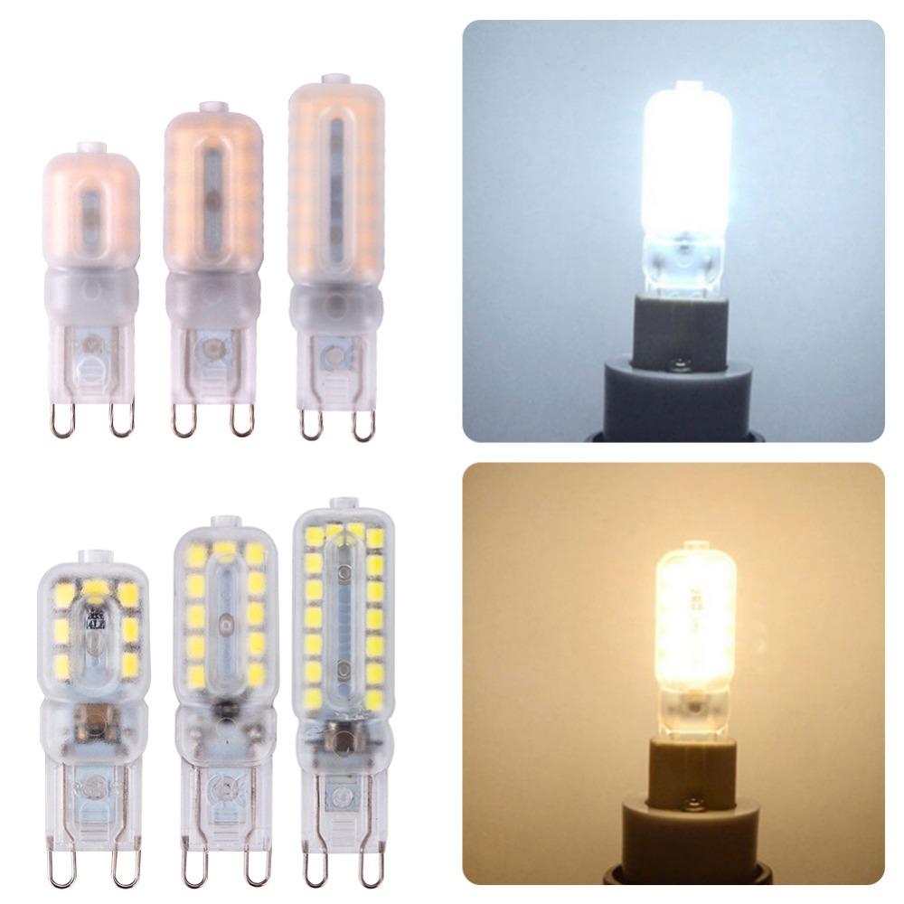 10pcs G9 G4 LED Lamp 3W 5W AC12V AC220V LED Bulbs SMD 2835 LED G9 Light Replace 30/50W Halogen Lamp Light For Home Useful