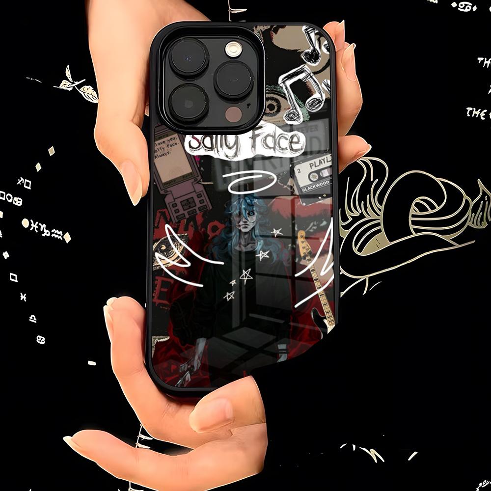 Game Sally Face Phone Case PC+TPU For IPhone 17 16 15ProMax 13 16 11 12 14 Pro Xs Max Mini Xr X Plus Cover